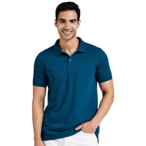 Symbol Men's Solid Cotton Rich Polo T Shirt | Collar Tshirts | Half Sleeves | Plain-Regular Fit (Available in Plus Size and Combo Pack of 2)